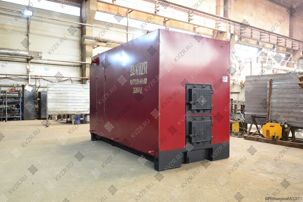 Котел дрова уголь 1.1 МВт