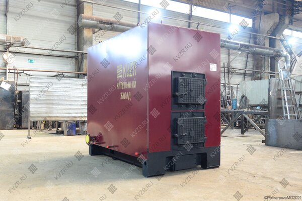 Котел 800 кВт угольно дровяной