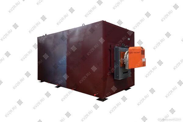 Котел КВГ под отечественную горелку